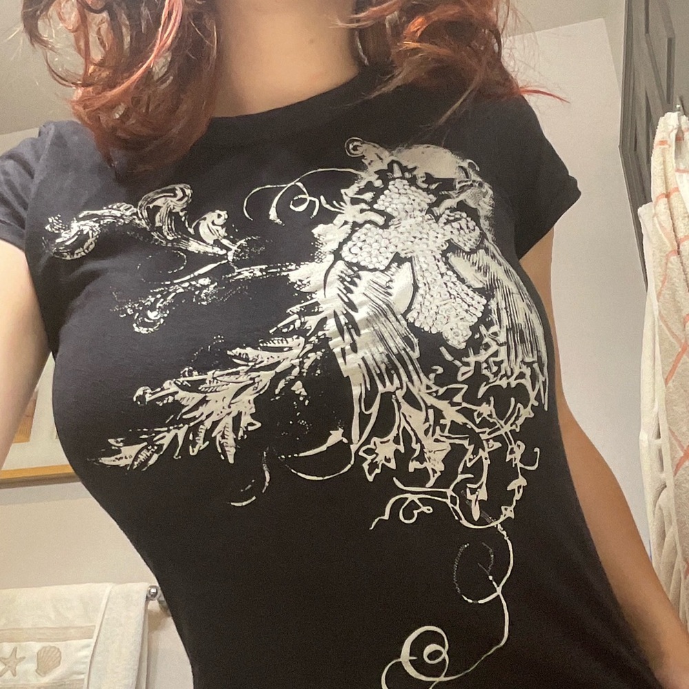 Gothic Cross Graphic Tee